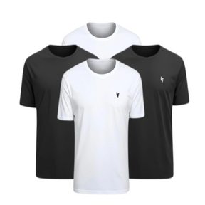 Kit 4 Camisas Dryfit Anti Odor [PAGUE 02 LEVE 04]