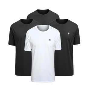 Kit 4 Camisas Dryfit Anti Odor [PAGUE 02 LEVE 04]