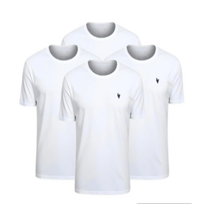 Kit 4 Camisas Dryfit Anti Odor [PAGUE 02 LEVE 04]