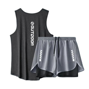 Conjunto Camisa sem Manga e Short