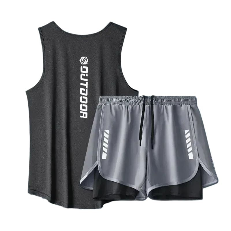 Conjunto Camisa sem Manga e Short