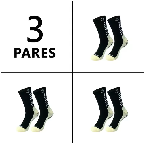 Kit 3 Meias Antiderrapante