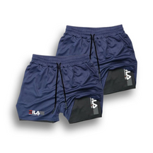 KIT 2 SHORTS DE COMPRESSÃO 2 EM 1 PRO FIT  [PAGUE 01 LEVE 02]