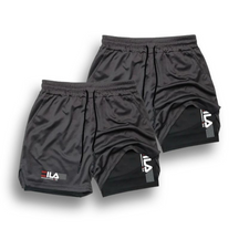 KIT 2 SHORTS DE COMPRESSÃO 2 EM 1 PRO FIT  [PAGUE 01 LEVE 02]